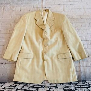 Falcone NWT Men’s Beige Blazer Size 42L
